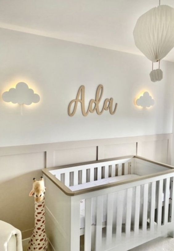 simple and cute nursery room design