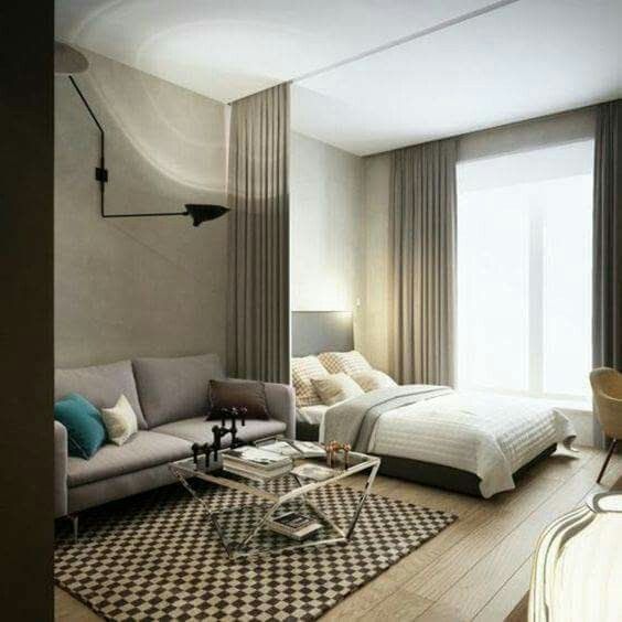 simple and stylish studio apartment ideas