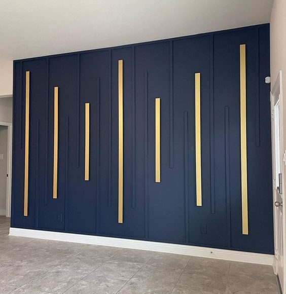 simple but creative wall accent