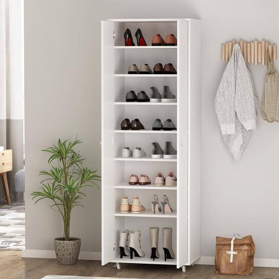 simple shoe storage