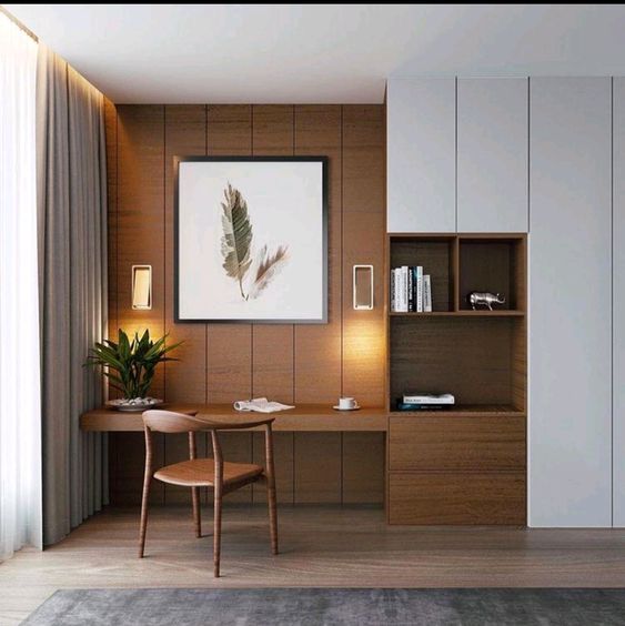 simple study desk design