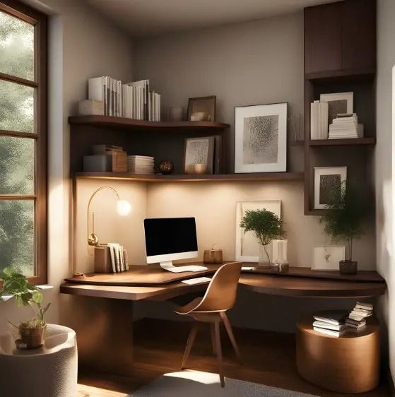 small home office