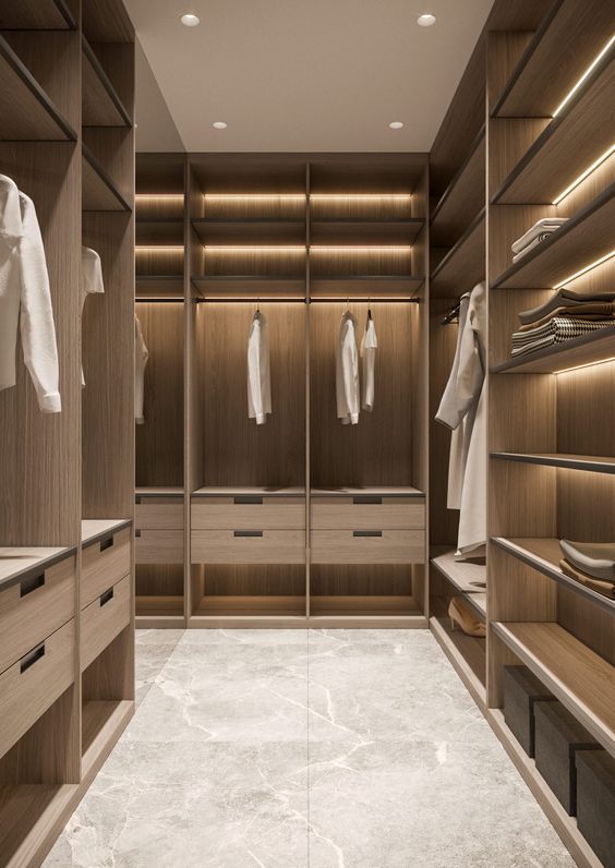 small master closet idea