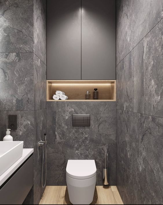 small toilet room decor ideas