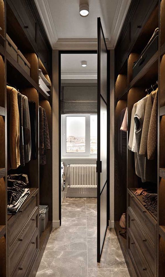 stylish small walk in closet designs
