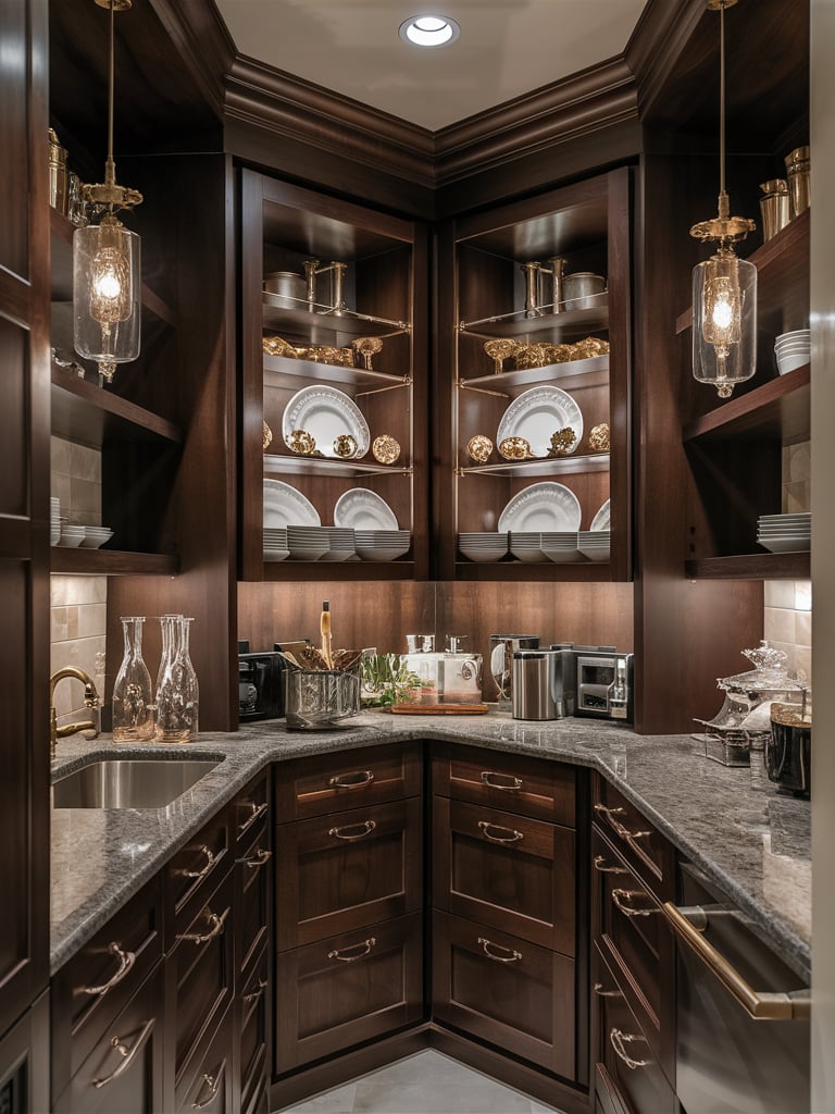 Corner Pantry Ideas