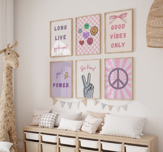 clean dorm wall decor