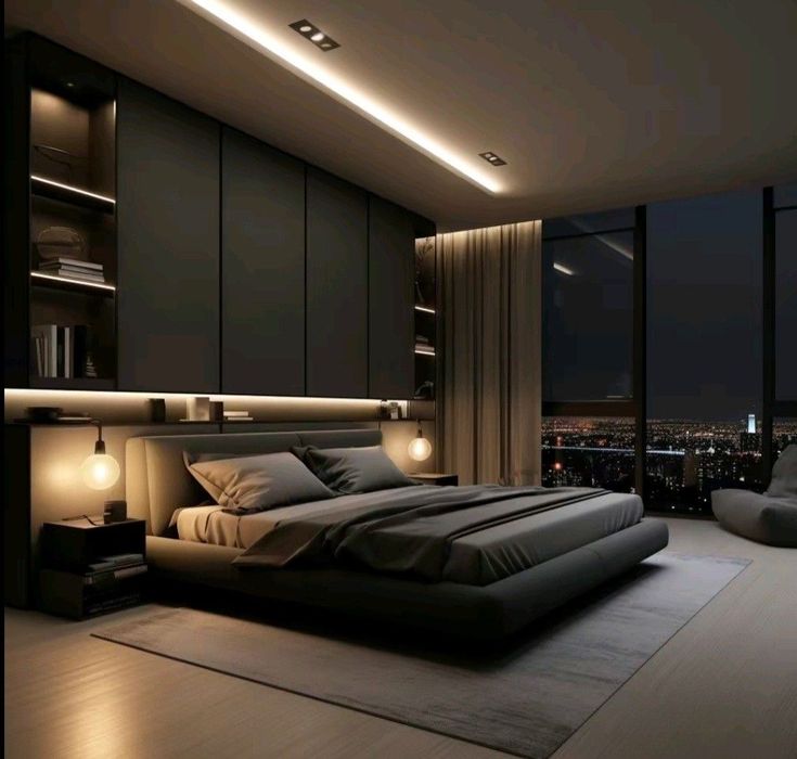 dark luxurious bedroom ideas