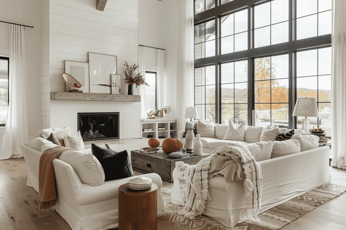 fall living room decor ideas