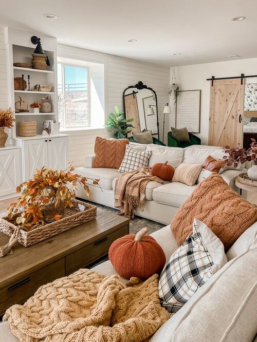 fall living room idea