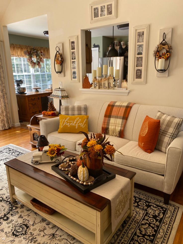 fall living room