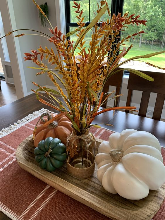 lovely fall centerpieces