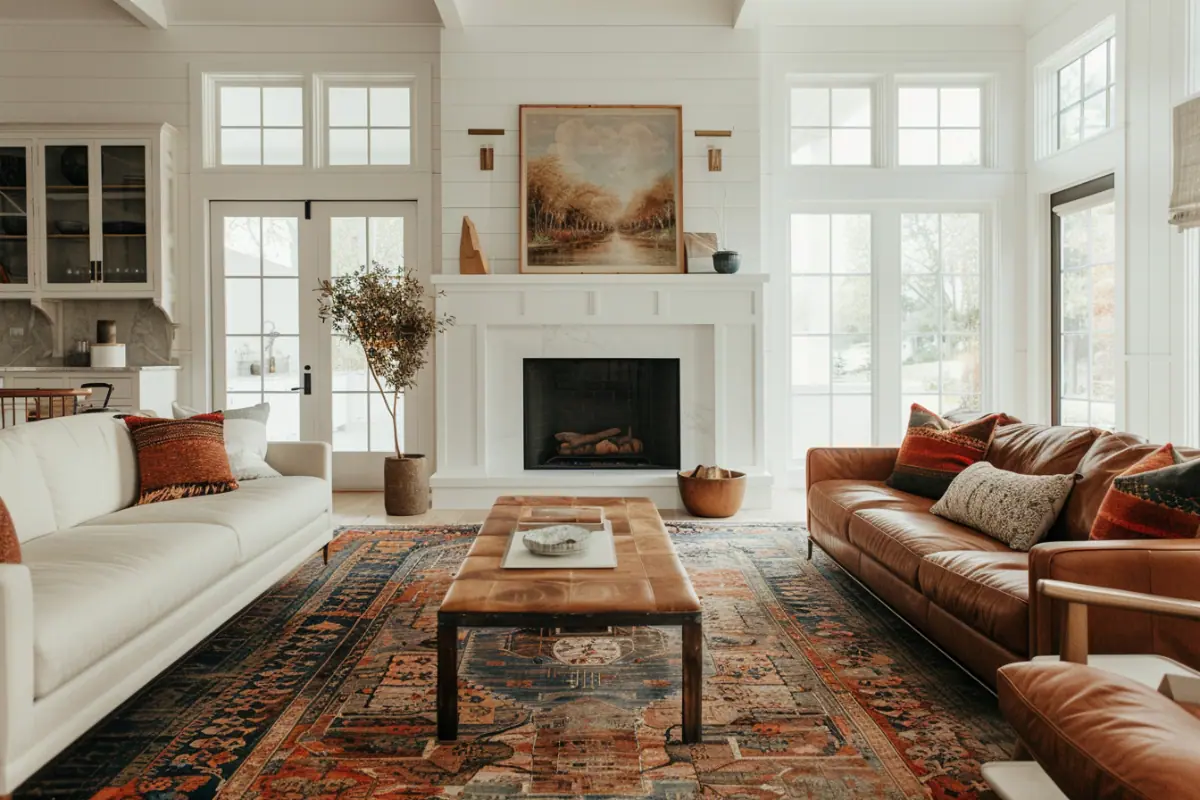 luxury modern fall living room