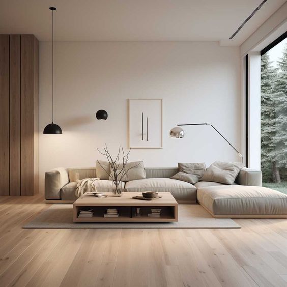 minimalist living room