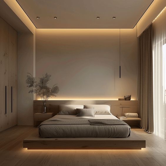 minimalist modern bedroom that are luxurious