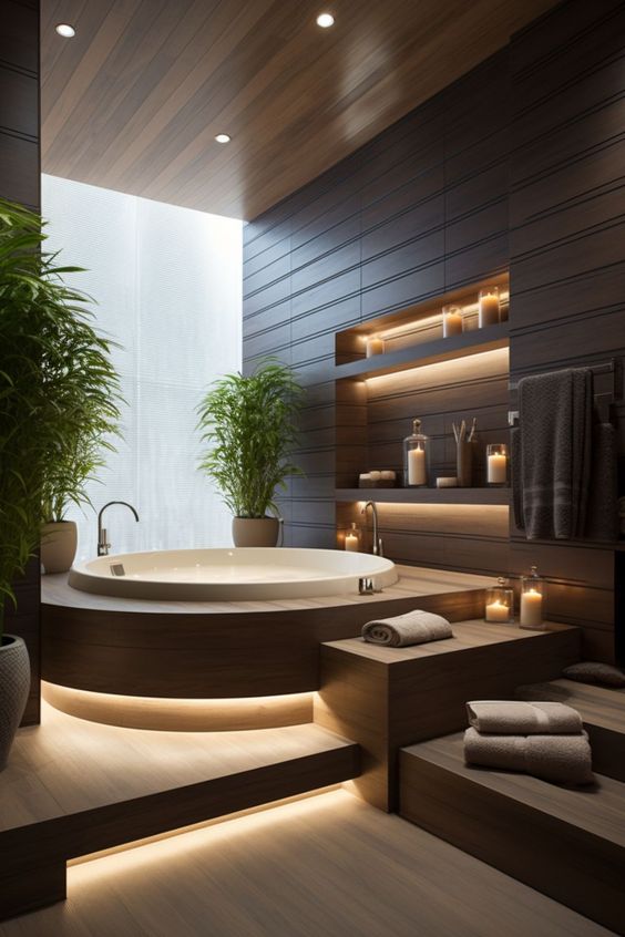 modern luxury bathroom decor