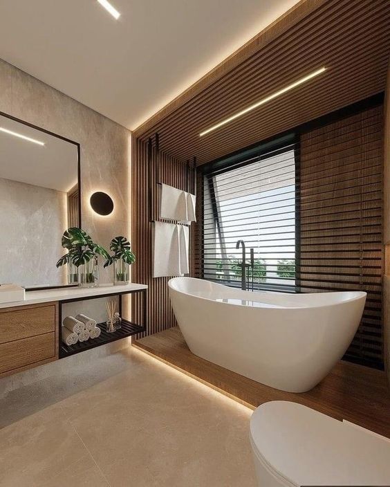 modern luxury bathroom