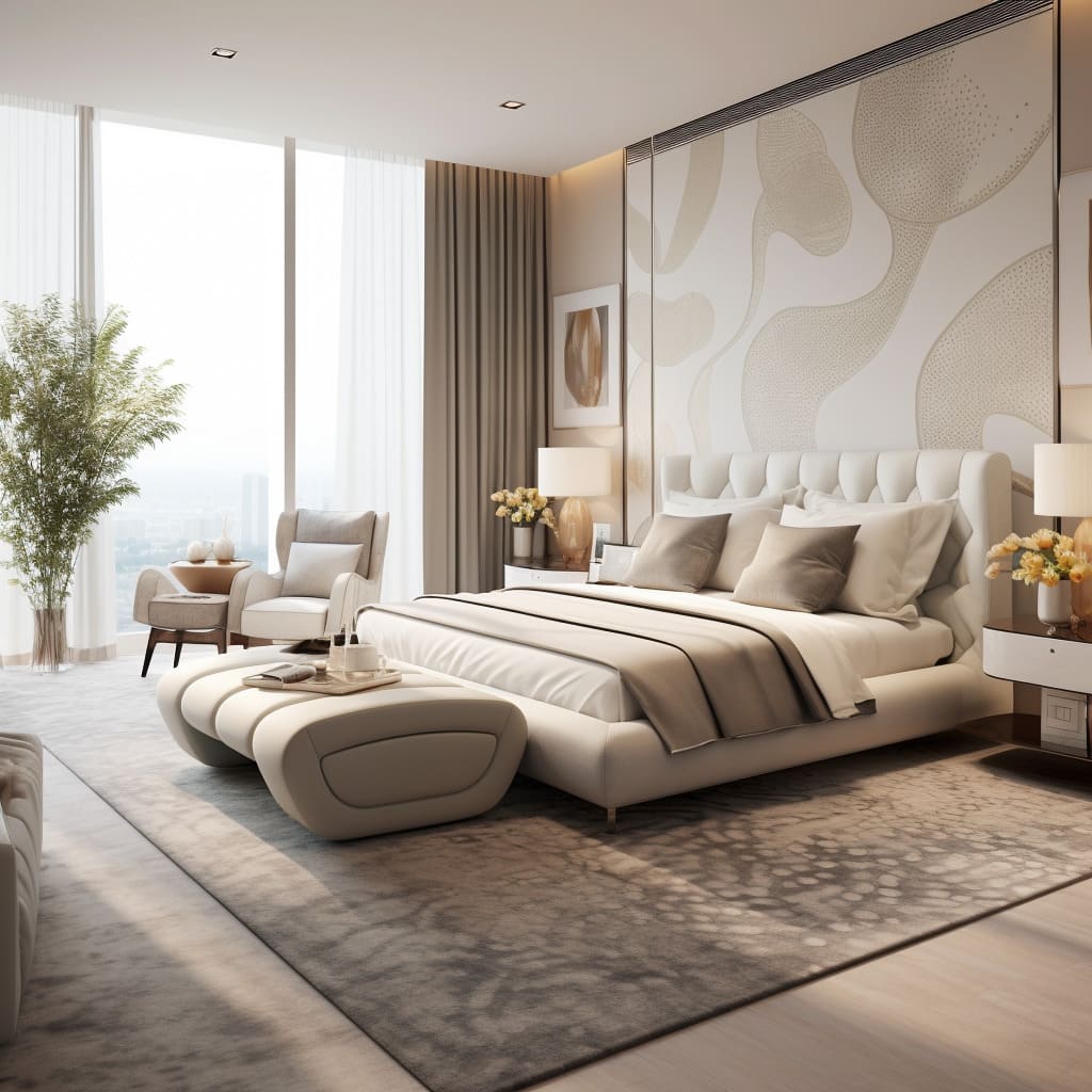 modern luxury bedroom decor