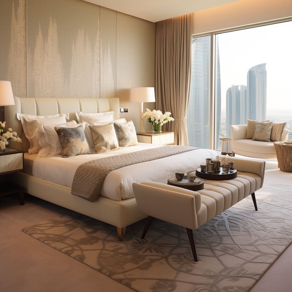 modern luxury bedroom idea