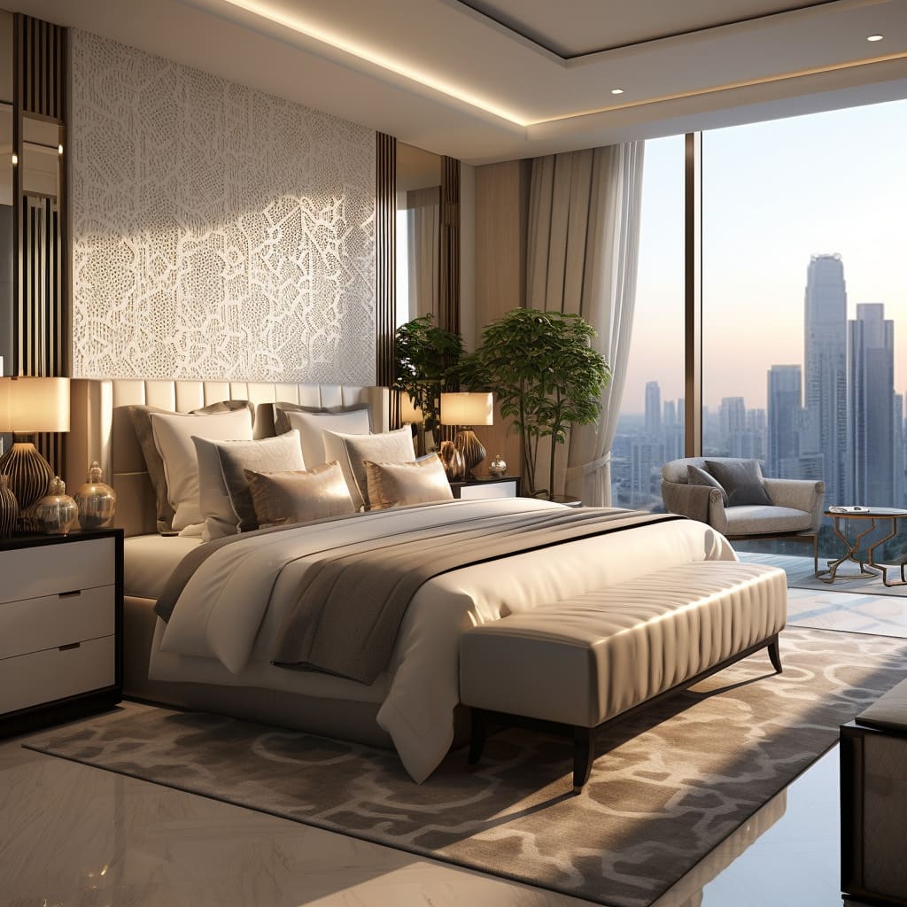 modern luxury bedroom