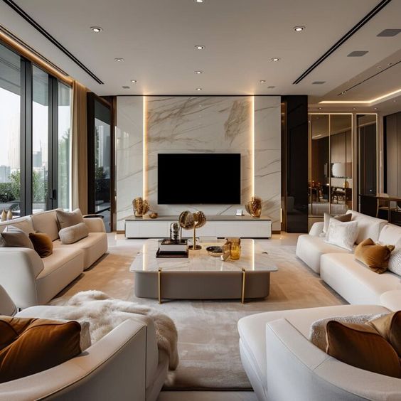 modern tv room decor