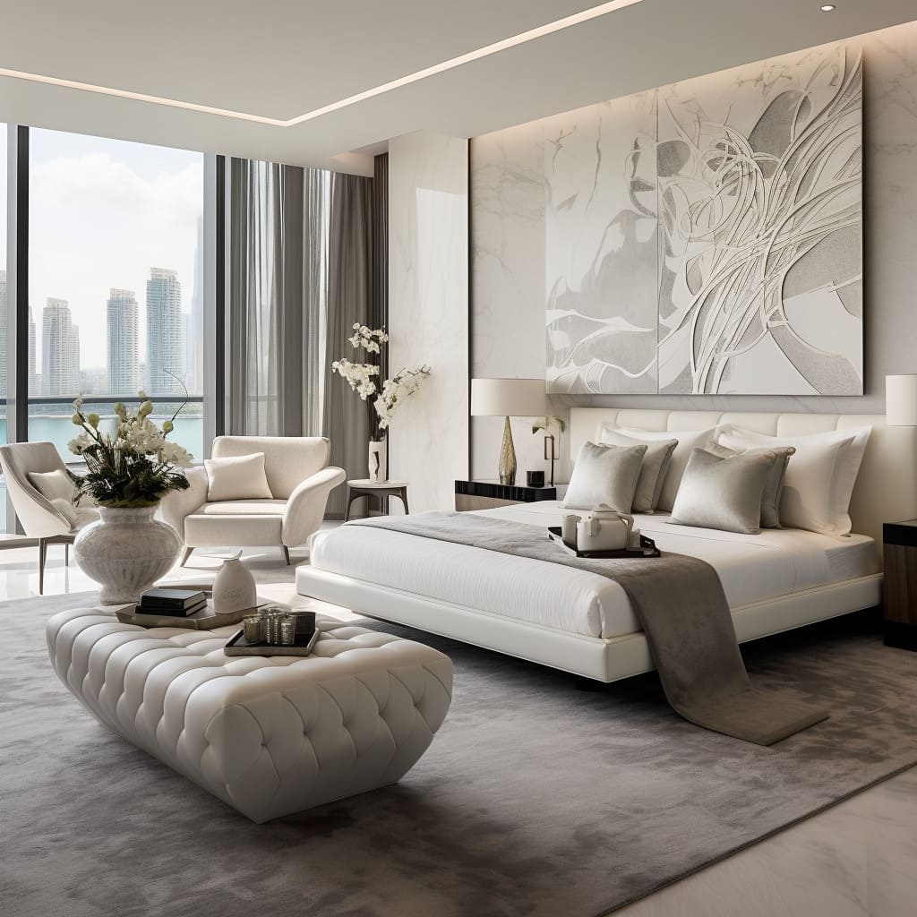 modern luxury bedroom