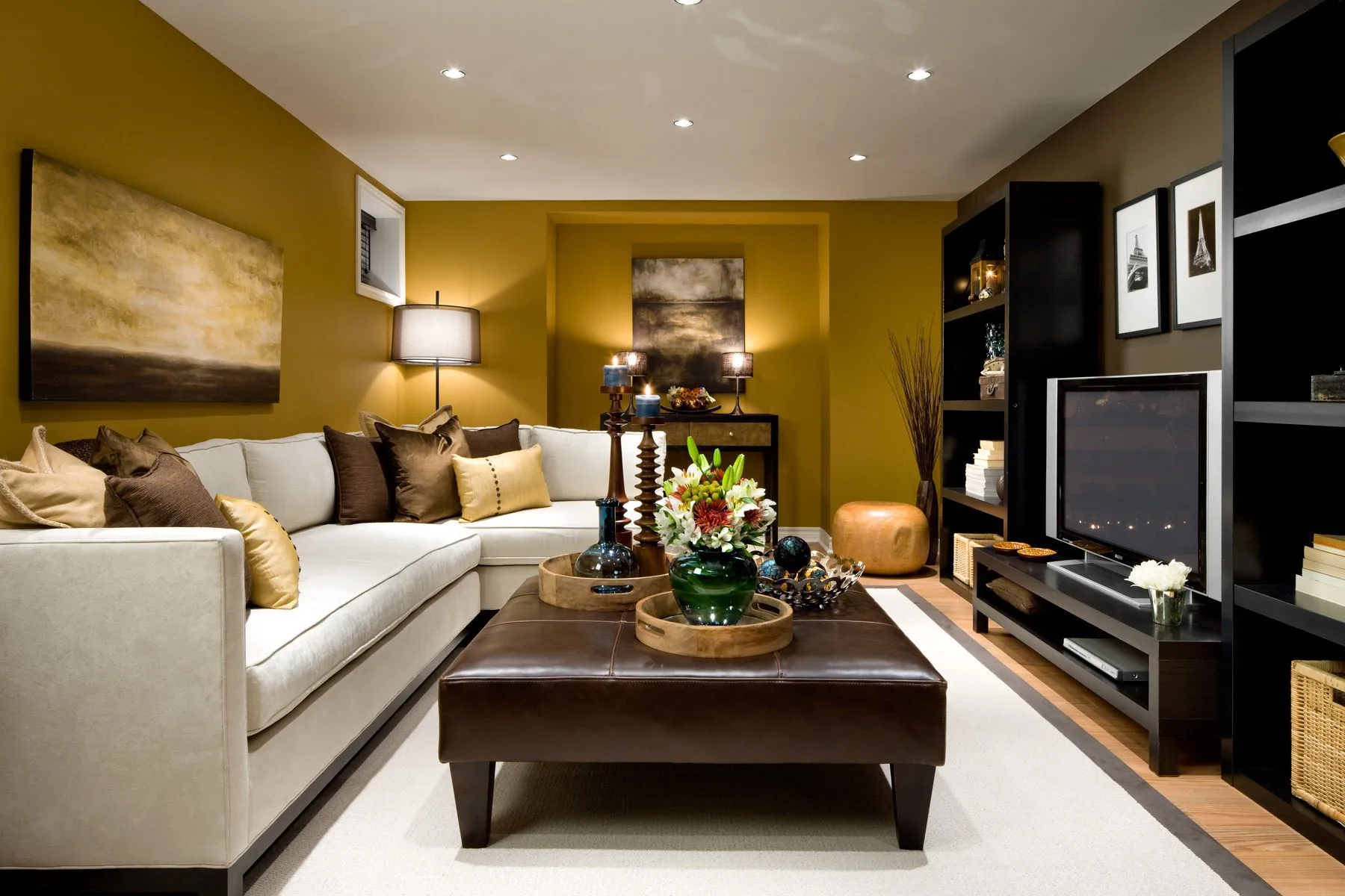 retro tv room ideas