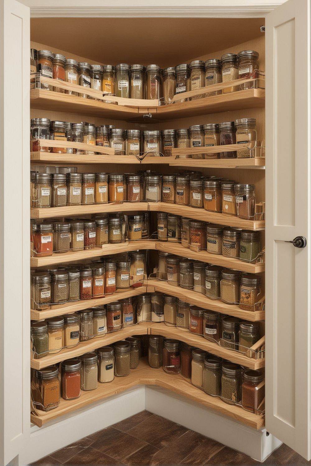 simple Corner Pantry Ideas