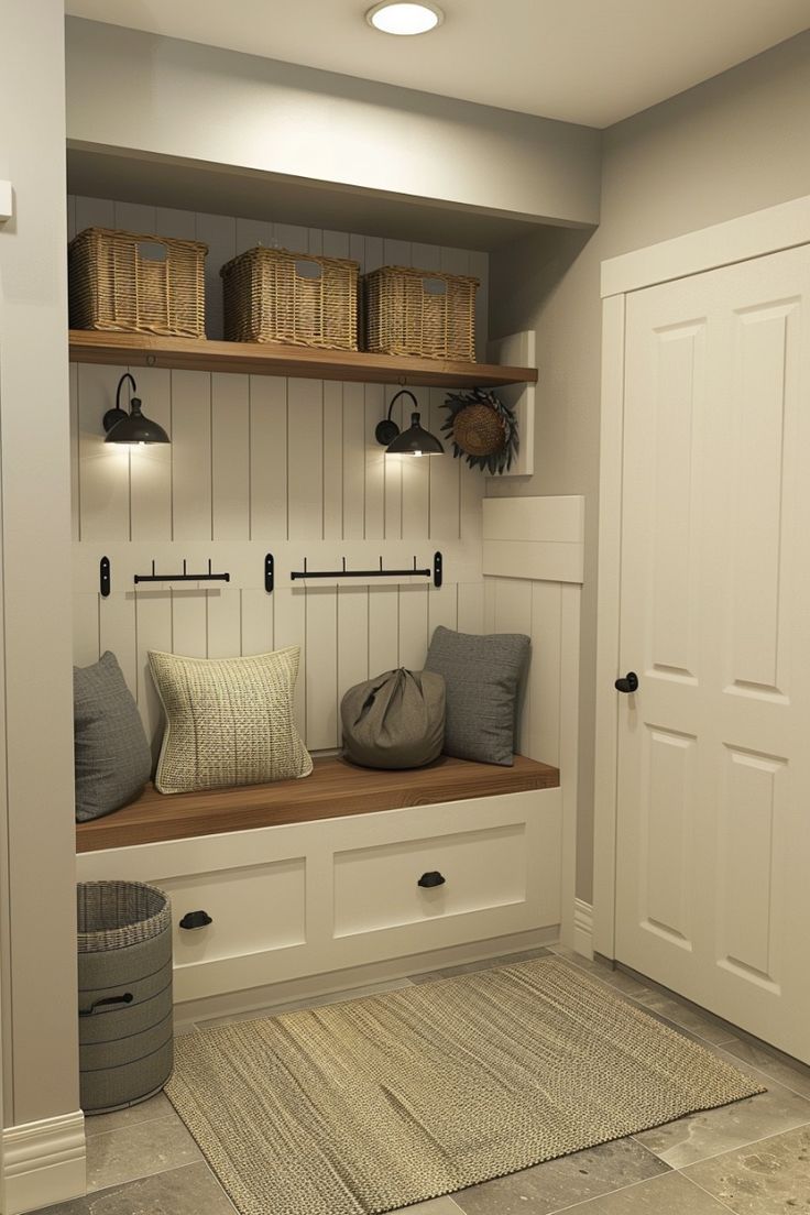 small mudroom ideas entryway