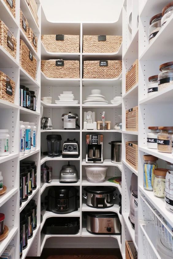 small walk in pantry idea