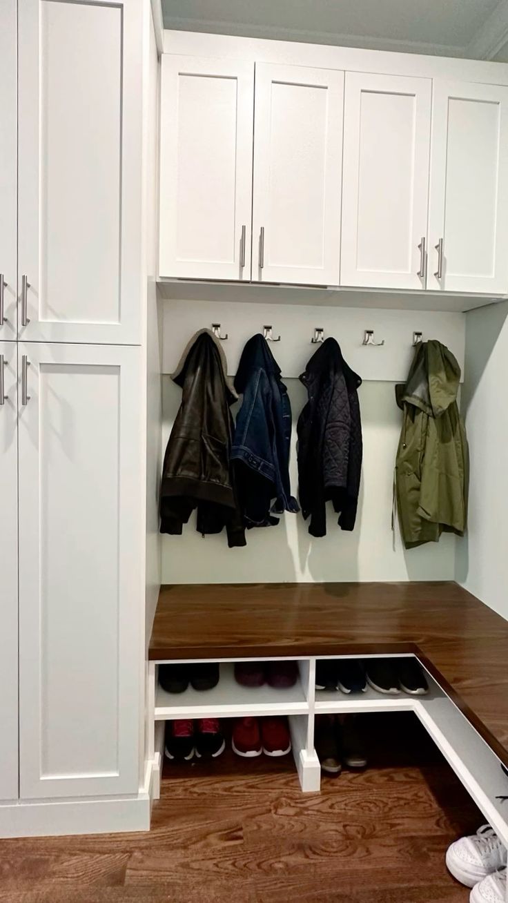 white small drop zone ideas