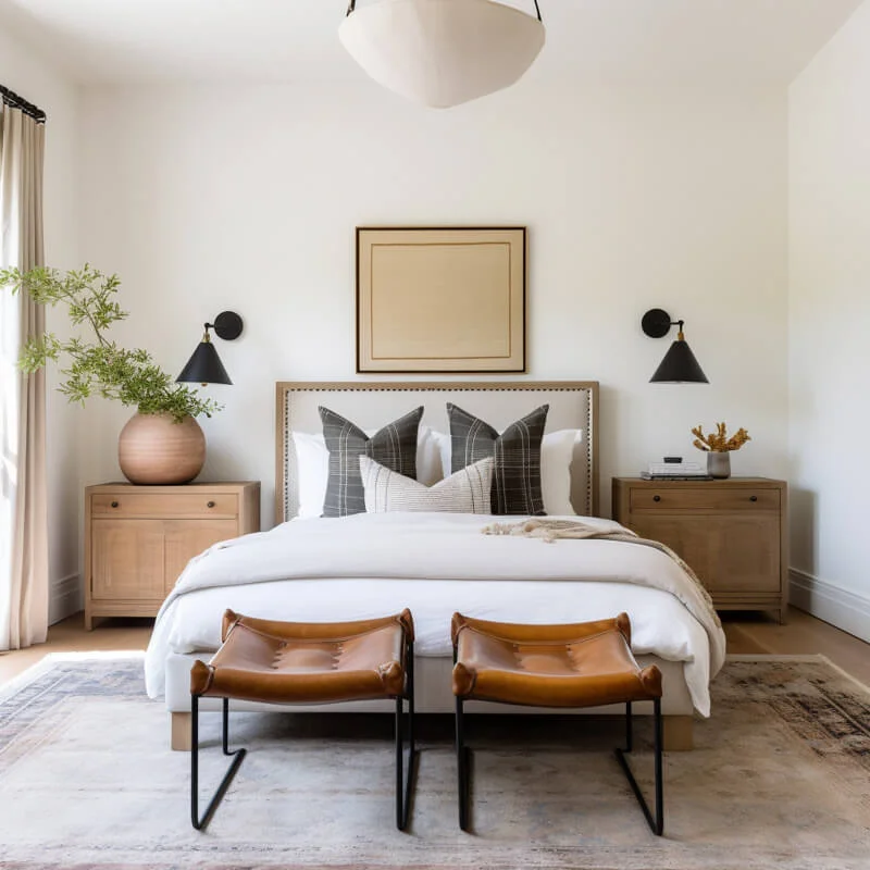 beautiful guest bedroom