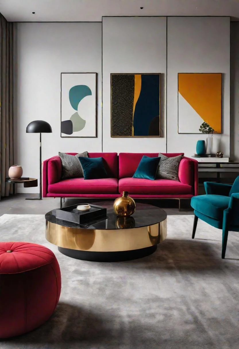 brilliant modern apartment living room