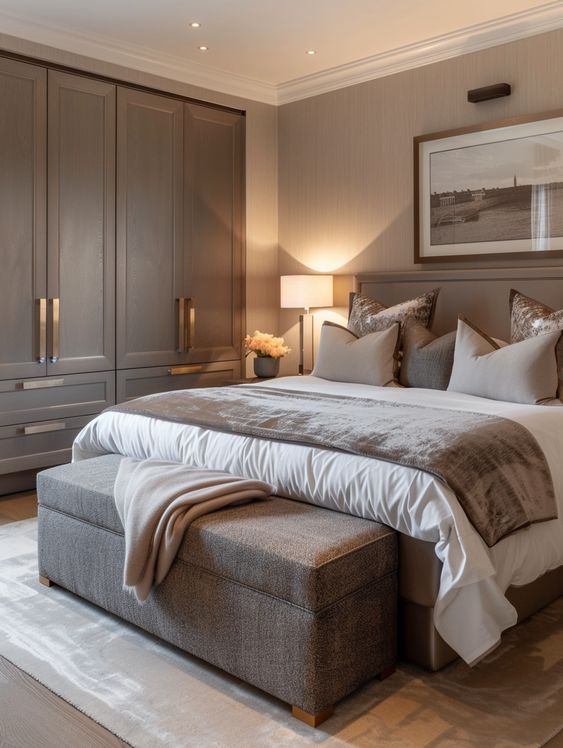 cozy master bedroom idea