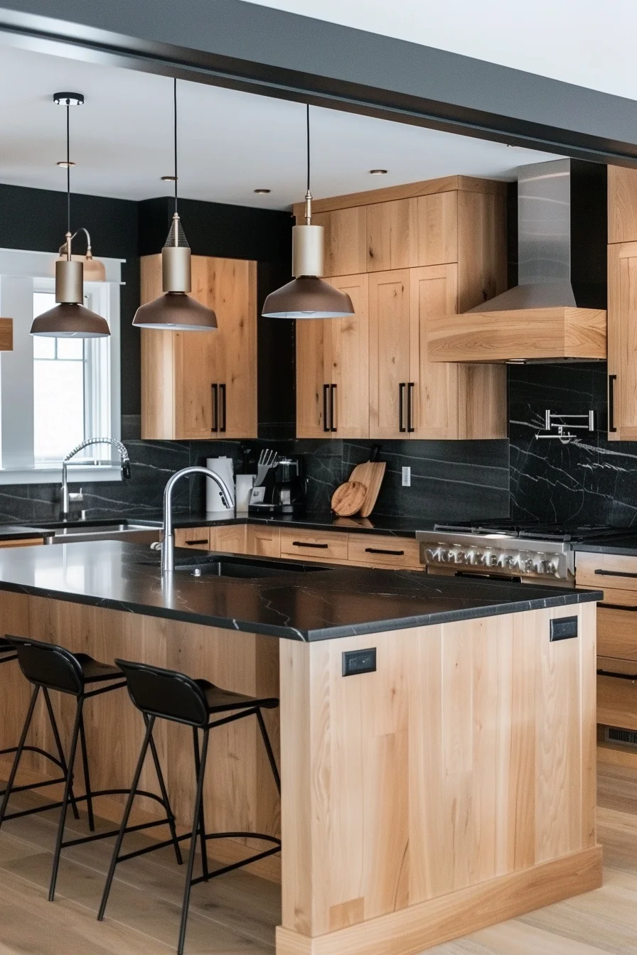 modern japandi kitchen