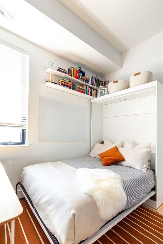 tiny guest bedroom