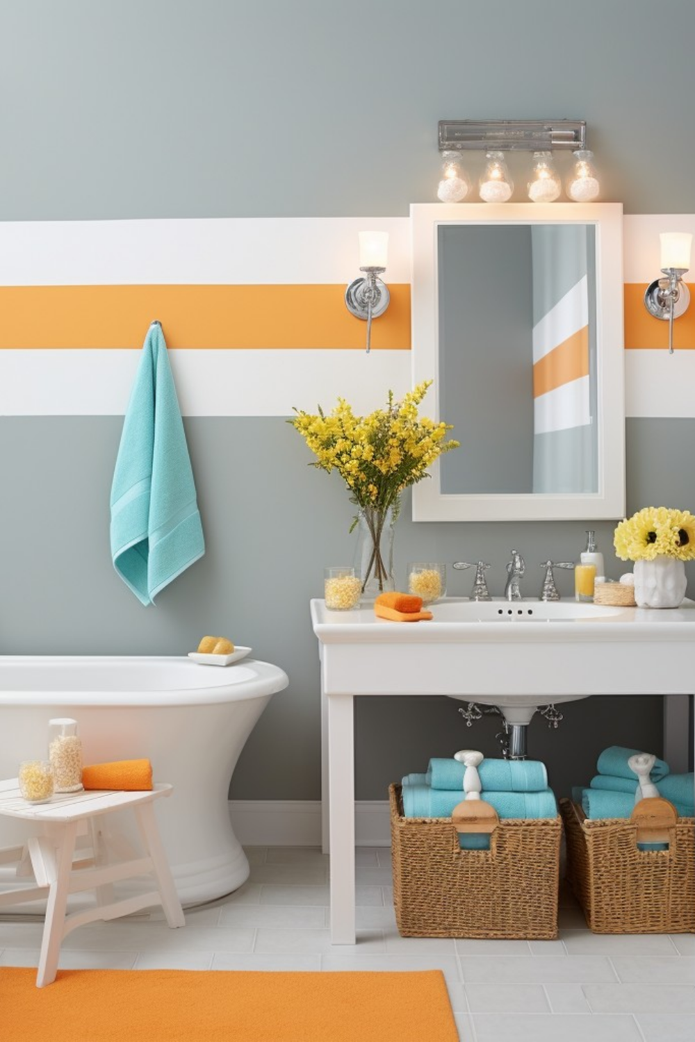 Lovely Kids Bathroom decor