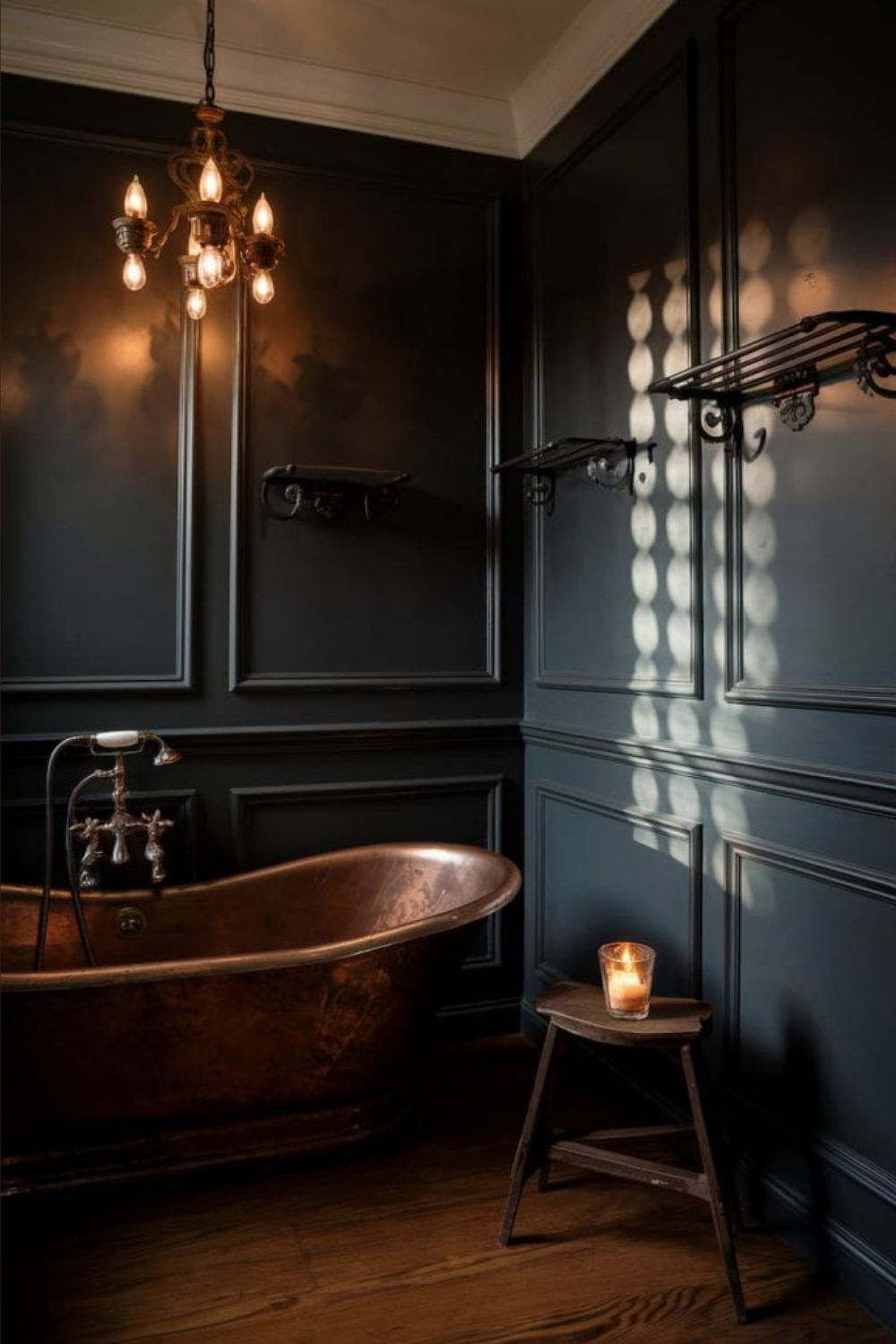 moody bathroom idea